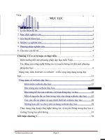 Sử dụng website hỗ trợ dạy học Phương pháp tọa độ trong không gian trong chương trình hình học nâng cao lớp 12