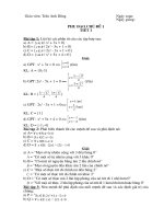 Giáo án phụ đạo chủ đề mệnh đề tập hợp lớp 10