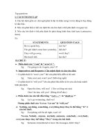 Bài tập câu hỏi đuôi tổng hợp