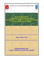 Báo cáo nghiên cứu sửa đổi bổ sung HPEN