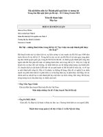 ĐÔ THỊ VIỆT NAM TRONG THỜI KỲ CHUYỂN ĐỔI THỰC TRẠNG PHÁT TRIỂN ĐÔ THỊ VÀ NHỮNG PHƯƠNG PHÁP MỚI TRONG QUẢN LÝ ĐÔ THỊ Ở THÀNH PHỐ HỒ CHÍ MINH