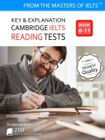 SIÊU PHẨM Giải chi tiết bộ đề Cambridge IELTS Reading tests