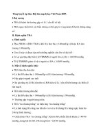 Tăng huyết áp theo hội tim mạch học việt nam 2007