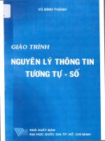 Giáo trình nguyên lý thông tin tương tự   số  vũ đình thàn pdf 