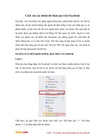 Hướng dẫn cách thoát khỏi các nhóm trên Facebook