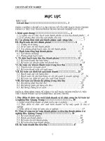 Luận văn tổ chức hạch toán thành phẩm và tiêu thụ thành phẩm ở xí nghiệp bia quang trung 