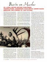 Andr‚ bazin   on marker 