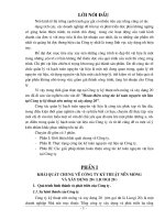 Luận văn hoàn thiện công tác kế toán nguyên vật liệu tại công ty kỹ thuật nền móng và xây dựng 20 