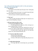 Ôn tập Thi kết thúc môn MácLênin