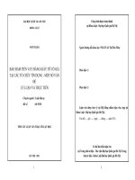 Bảo đảm tiền vay bằng giấy tờ có giá tại các tổ chức tín dụng   một số vấn đề lý luận và thực tiễn (TT)