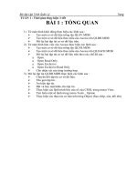 Bài thực hành Access