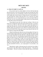 Luận văn hạch toán xác định kết quả sản xuất kinh doanh tại công ty giống cây trồng bắc ninh 