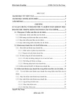 Luận văn hoàn thiện kiểm toán khoản mục doanh thu trong kiểm toán báo cáo tài chính do công ty TNHH kiểm toán phương đông ICA (PCA) thực hiện 