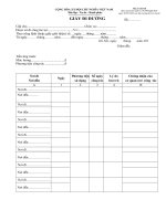 Mẫu giấy đi đường  (công tác)