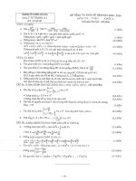 Tuyển tập để tổng thi khóa hè Toán 11