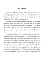 Nghiên cứu kết quả điều trị u lympho ác tính không Hodgkin ở trẻ em giai đoạn III+IV bằng phác đồ NHL – BFM 90 tại bệnh viện K