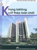 Khung bê tông cốt thép toàn khối  lê bá huế (chủ biên), phan minh tuấn pdf 