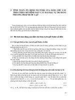 Tính toán ổn định khí động flutter của dầm chủ trong kết cấu cầu hệ dây bằng phương pháp bước lặp 