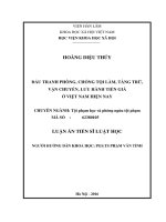 ĐẤU TRANH PHÒNG, CHỐNG TỘI LÀM, TÀNG TRỮ, VẬN CHUYỂN, LƯU HÀNH TIỀN GIẢ Ở VIỆT NAM HIỆN NAY