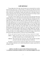 Tiểu luận hạch toán chi phí sản xuất và tính giá thành sản phẩm tại các doanh nghiệp xây lắp 