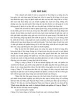 Luận văn hạch toán chi phí sản xuất và tính giá thành sản phẩm ở công ty nhựa y tế 