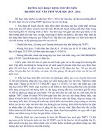 HƯỚNG DẪN HOẠT ĐỘNG CHUYÊN MÔN BỘ MÔN NGỮ VĂN THPT NĂM HỌC 2013 – 2014