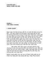 Cách làm bài văn nghị luận xã hội hay