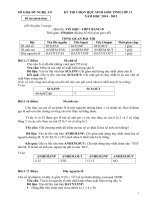 De thi HSG tinh nghe an mon tin hoc 11 nam 2014 2015