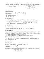 Đề thi hsg toán 8 ( chọn đội tuyển tỉnh) vòng 1