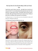 Hủy hoại nhan sắc nếu mắc phải những sai lầm này khi nặn mụn