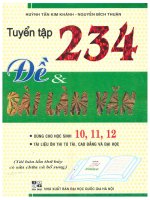 Tuyển tập 234 đề  bài làm văn nguyễn bích thuận 