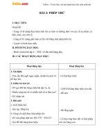 ﻿Giáo án Toán 4 chương 2 bài 2