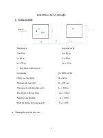 Thiết kế hệ thống xử lý khí thải để khí thải đầu ra đạt QCVN 19: 2009BTNM