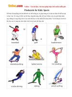 Flashcards for Kids: Sports