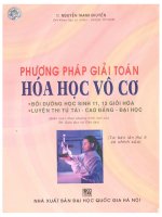 Phương pháp giải toán hóa học vô cơ nguyễn thanh khuyến 