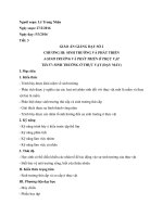 Giáo án giảng dạy số 2