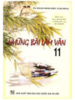 Những bài làm văn 11 phạm minh diệu 