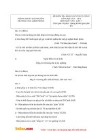 Đề thi khảo sát chất lượng đầu vào môn Ngữ văn lớp 7 trường THCS Liêm Phong, Thanh Liêm năm 2015 - 2016