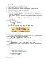 Ôn tập hóa học bằng tiếng anh