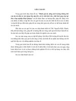 Đánh giá tác động môi trường không khí của dự án đầu tư xây dựng khu tập kết xử lý chất thải rắn, chất thải nguy hại tại khu công nghiệp Khai Quang