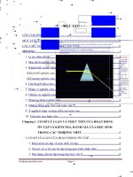 Làm web giúp HS tự học, kiểm tra phần dụng cụ quang học, Vật lý 11