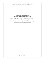 QCVN 0109: 2009BNNPTNT QUY CHUẨN KỸ THUẬT QUỐC GIA  CƠ SỞ CHẾ BIẾN RAU QUẢ  ĐIỀU KIỆN ĐẢM BẢO VỆ SINH AN TOÀN THỰC PHẨM