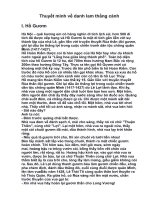 Thuyết minh về danh lam thắng cảnh