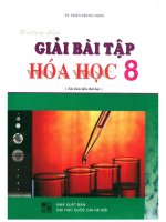 Hướng dẫn giải bài tập hóa học 8 trần trung ninh 