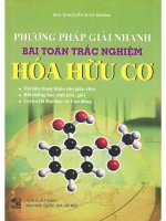 Phương pháp giải nhanh bài toán trắc nghiệm hóa hữu cơ nguyễn xuân trường 