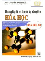 Phương pháp giải các dạng bài tập trắc nghiệm hóa học hóa hữu cơ nguyễn thanh khuyến 