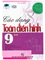 các dạng toán điển hình 9 tập 2 lê đức 