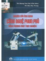 Nghiên cứu ứng dụng công nghệ phun phủ bằng phương pháp thực nghiệm  hoàng văn gợt, đào duy trung pdf 