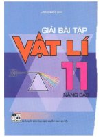 Giải bài tập vật lý 11 nâng cao lương quốc vinh 