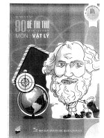 Tuyển tập 90 đề thi thử THPT quốc gia môn vật lí  tập 3 lovebook 